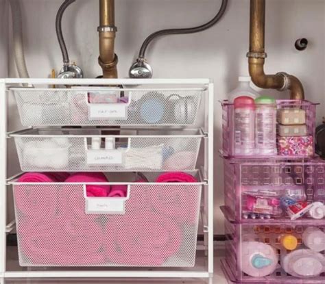 30 Genius Design And Storage Ideas For Your Small Bathroom Dorm Room