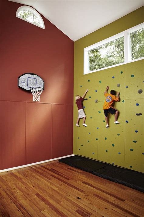 Home Gym Climbing Wall Design