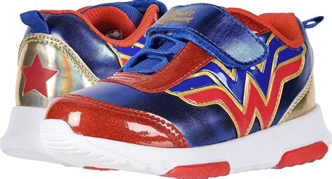 Wonder Woman Girls Athletic Shoes With Premium Lights