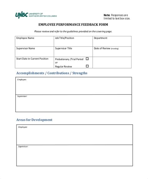 Free Interview Feedback Form Examples In Pdf Ms Word Employee Withholding Form