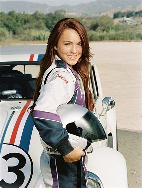 Lindsay Lohan In Herbie Fully Loaded 2005 Mujer Maravilla Actriz Herbie A Toda Marcha