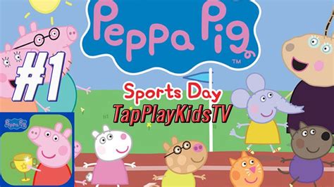 Peppa Pig Sport Day Peppa Pig Game For Kids Peppa Pig Gameplay In 2022