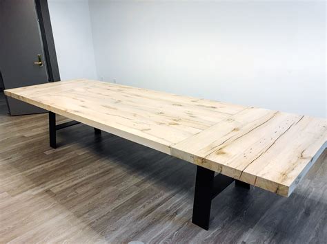 White Oak Conference Table Mdm Design Studio