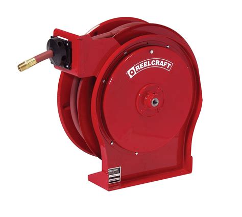 Reelcraft A5850 OLP 1 2 Inch By 50 Feet Spring Driven Hose Reel For Air