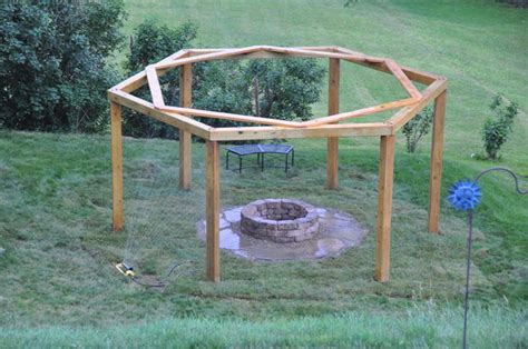 After you've built your firepit, consider adding some other diy projects like a shed, swing set, playhouse, and even a tree house. Porch-Swing Fire Pit - 9