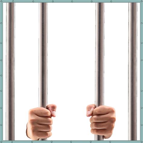 Hands Holding Prison Png Image For Free Download