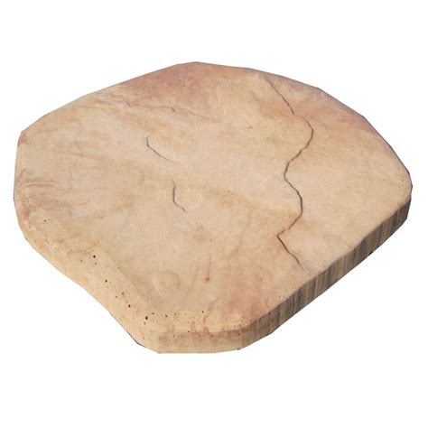 Classic Stone 12 In X 12 In Tan Blend El Paso Sandstone Concrete Step
