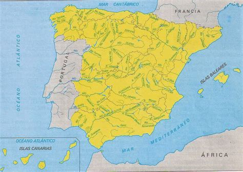Comprendemos Mapa De Los Rios De Espana Images