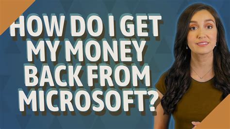 If the money order has been cashed. How do I get my money back from Microsoft? - YouTube