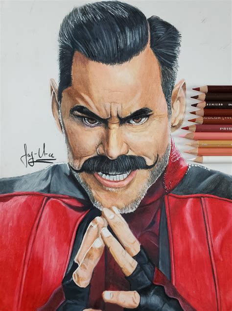 Wanted To Share I Drawing I Made Of Dr Robotnik Hope You Like It