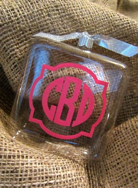 Items Similar To Personalized Christmas Ornament Clear Glass Monogram