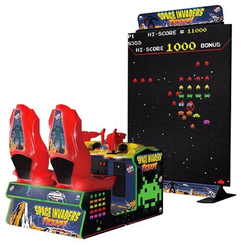 Giant Space Invaders Frenzy Rental Arcade Games Rental