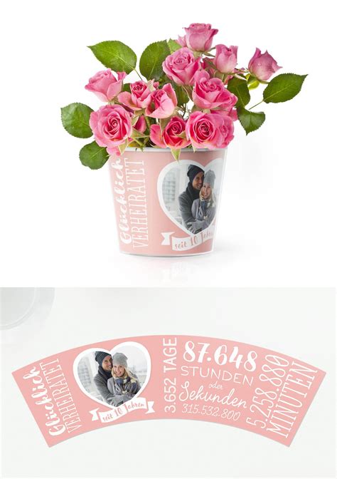 Glückwünsche zur rubinhochzeit der großeltern. Rosenhochzeit Geschenk für Freunde oder Verwandte Die ...