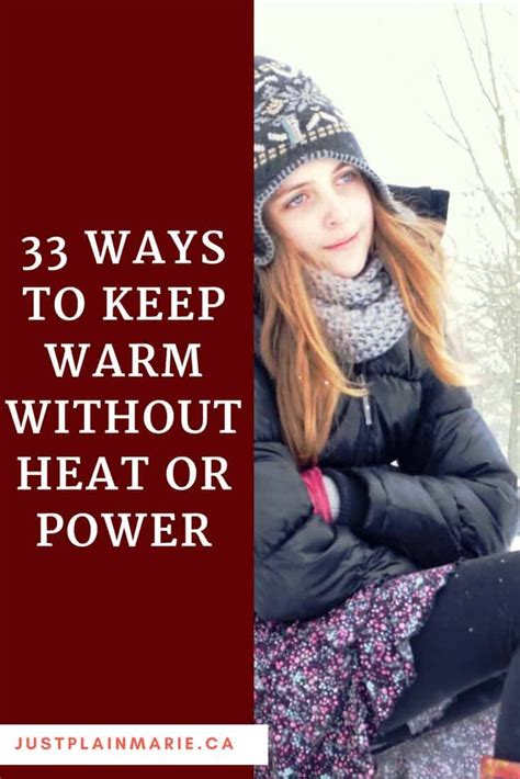 Stay Warm Without Heat When The Power Is Temporarily Out Alternative