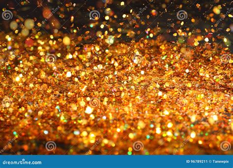 Beautiful Gold Glitter And Gold Background Concept Stock Image Image