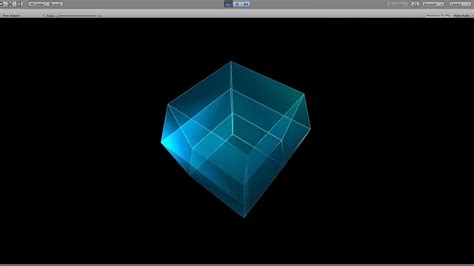 Visualizing 4d Hypercube Tesseract In Unity 3d Youtube