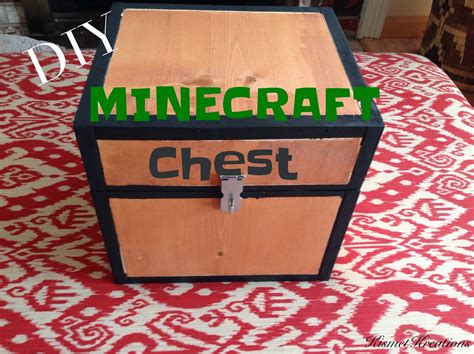 Kismet Kreations Diy Minecraft Chest