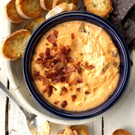 Hot Bacon Cheese Dip Recipe Taste Of Home