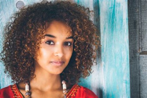 Beautiful Young Ethiopian Girl In Traditional Clothing Showing Teenage Hairstyles Teenage