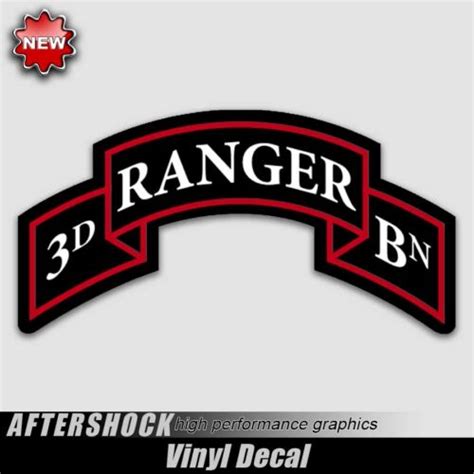 3rd Ranger Battalion Sticker 3d Bn Army Sticker Usa Vinyl Badge Decal