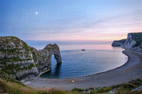 Durdle Door Jurassic Coast Dorset England Uk Stock Photo Dissolve