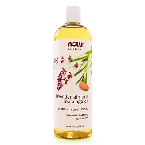 lavender almond massage oil now personal care wholesale distributor natural partners
