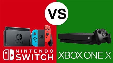 Switch Vs Xbox One X Which One Is The Better Console Youtube