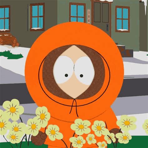 South Park Kenny Mccormick Gif South Park Kenny Mccormick Smelling Flowers Discover Share Gifs