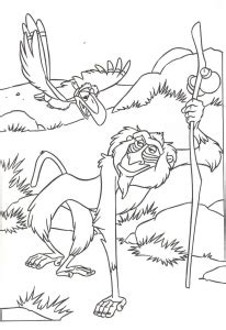 Ben je op zoek naar een verjaardag kleurplaat? The Lion King - Free printable Coloring pages for kids