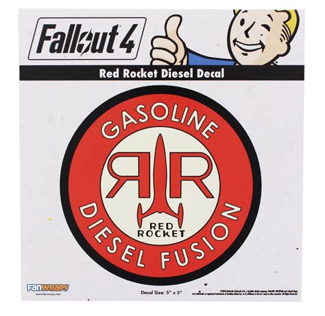 Fallout 4 Red Rocket Diesel Decal