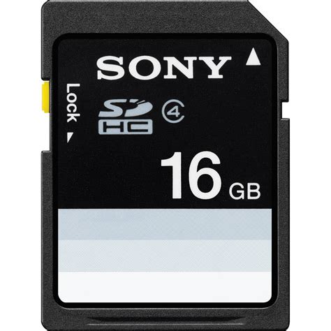 Sony 16gb Sdhc Memory Card Class 4 Sf16n4 Bandh Photo Video