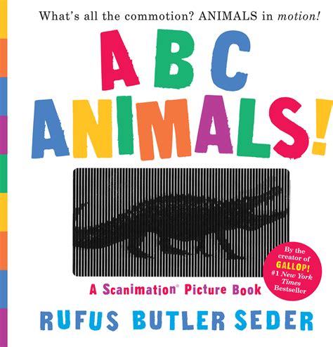 Abc Animals A Scanimation Picture Book Toodleydoo Toys