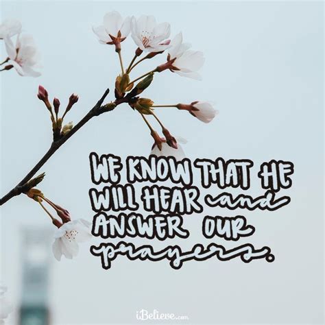 God Hears And Answers Our Prayers Your Daily Verse