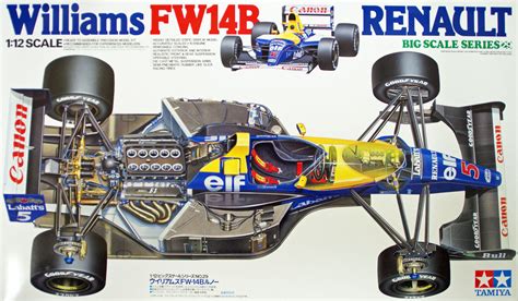 Tamiya 12029 Williams Fw14b Renault 112 Scale Kit Plaza Japan