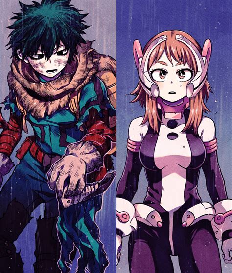 Uravity And Deku Boku No Hero Academia Wallpaper 44234720 Fanpop