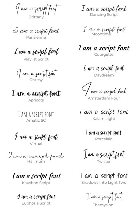 Best Free Canva Fonts Serif Sans Serif And Script The Blooming Journal
