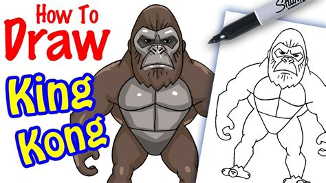 Como Dibujar A King Kong Easy Drawings Dibujos Faciles Dessins Sexiz Pix