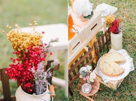 Dreamy And Rustic Wedding Picnic Inspiration Rustic Wedding Picnic