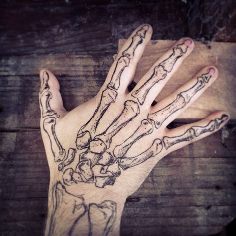 Skull Hand Tattoo Tutorial