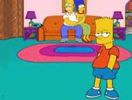 Post Animated Bart Simpson Guido L Homer Simpson Jimmy Lisa