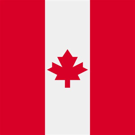 Canada Flags Square Icon