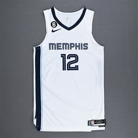 Ja Morant Memphis Grizzlies Kia Nba Tip Off 2022 Game Worn