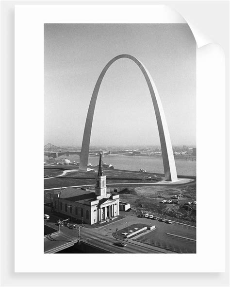 Aerial View Of The Gateway Arch Posters And Prints By Corbis