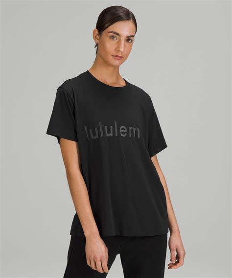 Lululemon All Yours Graphic Short Sleeve T Shirt Lululemon Black