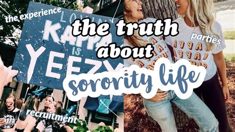 The Truth About Sorority Life ⎜parties Recruitment My Experiences