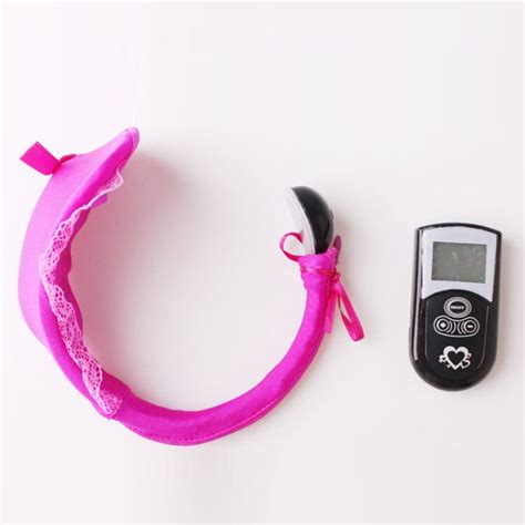 Free Shipping Vibrating Panties Wireless Remote Control Strap On C String Underwear Dildo