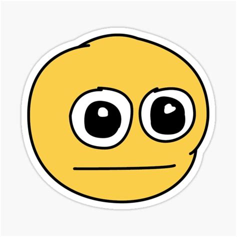 Concern Emoji Sticker By Kawiwoo Redbubble