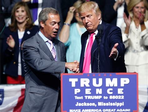 Opinion Trump Should Dump Nigel Farage Says Former Ukip Member Of Parliament The Washington