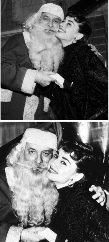 Audrey Hepburn 1953 I Wish You A Merry Iconic Christmas