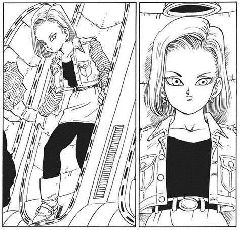 Android 18 Coming Out Of Her Capsule Or Pod Or Whatever Dragon Ball Goku Anime Dragon Ball